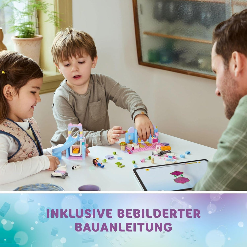 LEGO 4+ Gabby's Dollhouse Gabby's Little Kitty Ears Jeu d'imitation d'animal Jouet pour enfants avec toboggan et figurines Cadeau pour filles et garçons Jouet de jeu créatif 10796 Jeux de construction Beuche den LEGO-Store