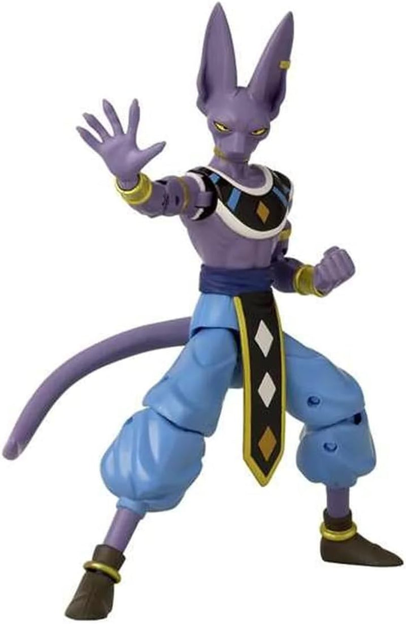 BANDAI - Dragon Ball Super - Dragon Stars Figura 17 Cm - Super-Saiyajin Blue Goku - Figura articulată Blue Goku - Licența oficială Dragon Ball - Jucărie pentru copii 4+ ani - 36780 Action figures Naty Shop Beerus