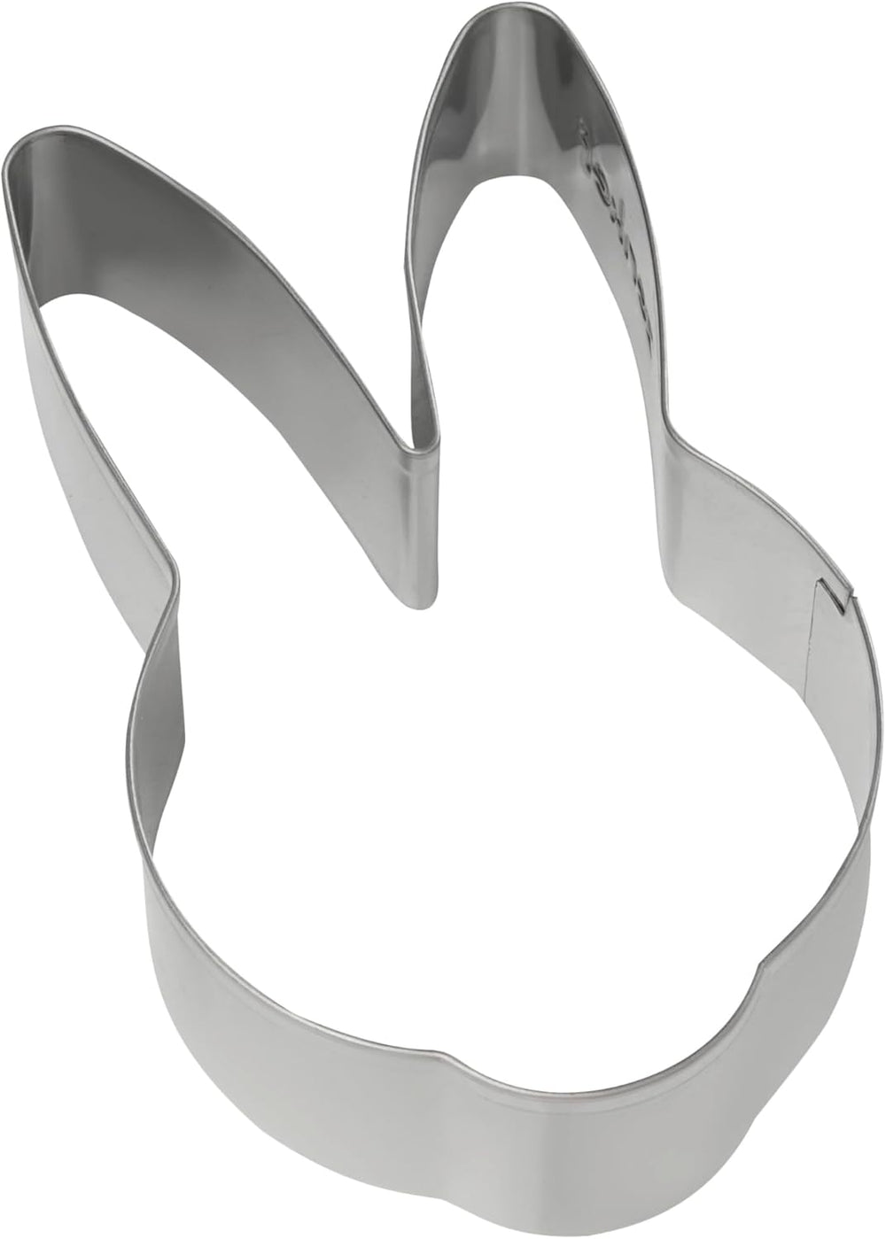 Lot de 5 moules à biscuits lapin de Pâques, moules à biscuits, moules à biscuits et fondants, moules à biscuits en acier inoxydable de haute qualité, ustensiles de cuisine, couleur : argent