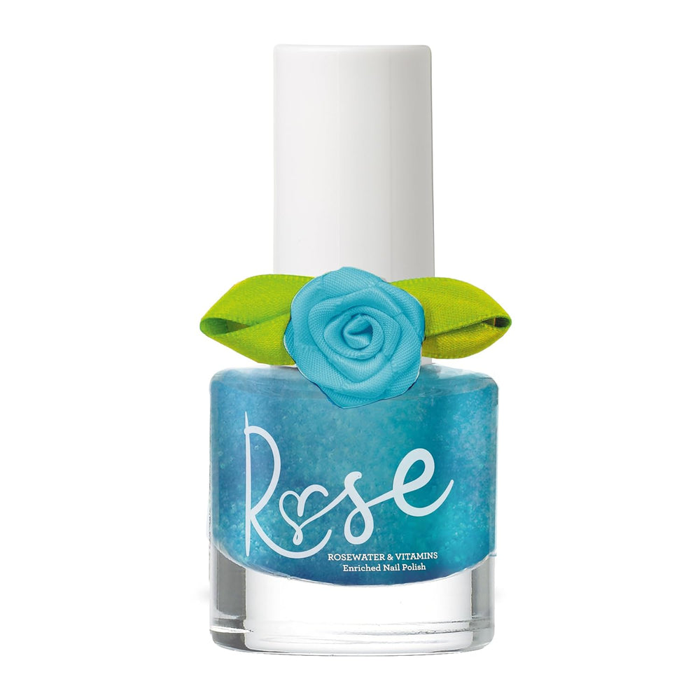 Snails 511794 Vernis à ongles pour bébé aromatisé à la chèvre, formule amovible, à base d'eau, sans danger, végétalien, avec de l'eau de rose nourrissante