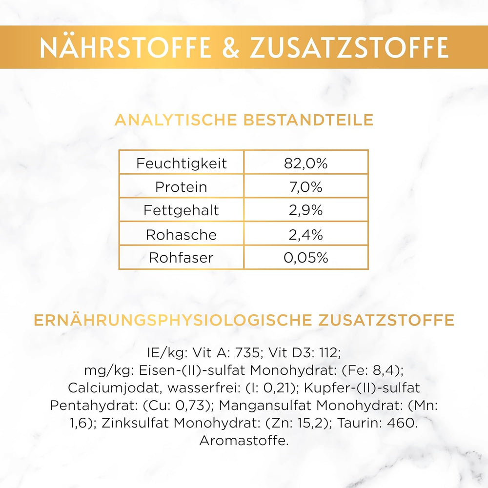 Nourriture humide pour chats Gourmet Gold Tender Morsels en sauce, mélange assorti, paquet de 96 (96 x 85g)