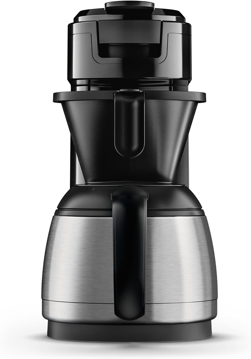 PHILIPS Senseo Switch Machine à expresso à filtre et à dosettes, technologie d'infusion 2 en 1, réservoir d'eau de 1 litre, 7 tasses en une seule infusion, noir piano (HD6592/64)