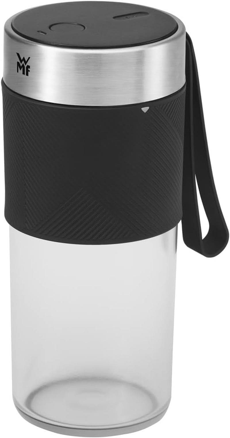 WMF Küchenminis Mix on the Go 300 ml, mini mixeur à emporter, mixeur USB Smoothie Maker, mixeur personnel aufladbarer, mixeur portable pour smoothies, shakes Kitchen Naty Shop
