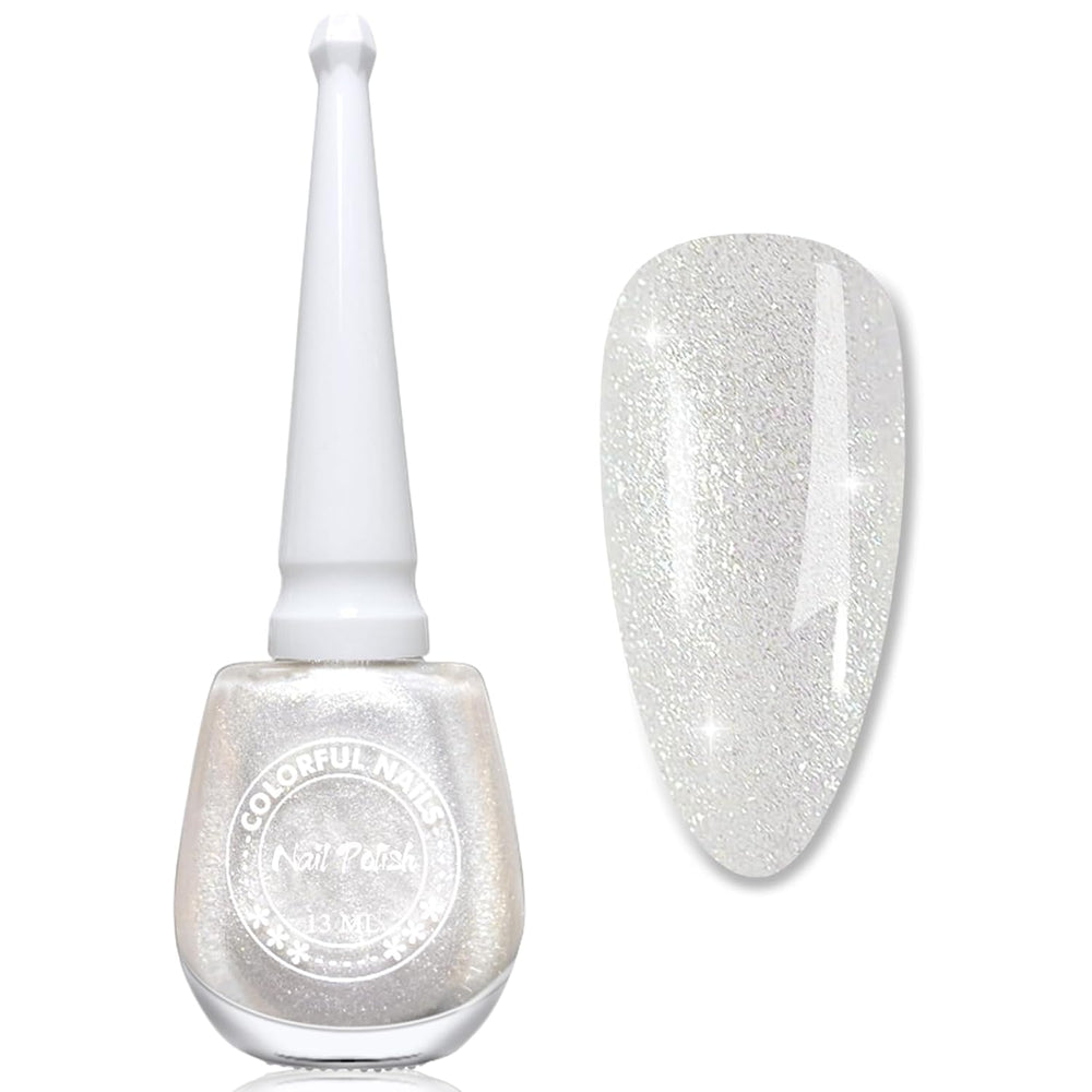 Vernis à ongles rose gelée 13 ml, séchage rapide, longue durée, naturel, translucide, régulier, sans lampe UV, pour femmes, DIY Nail Art (rose classique)