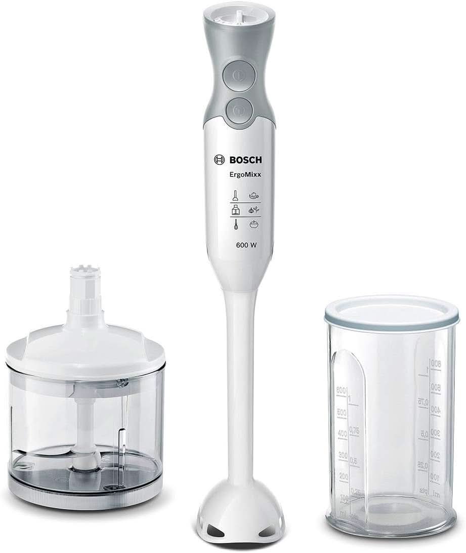 BOSCH MSM67160 Ergomixx Cuisine Naty Shop Blanc / Grau