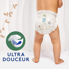 Couches Douceur Naturelle, taille 5 (12-20 kg), 1 mois, 140 couches