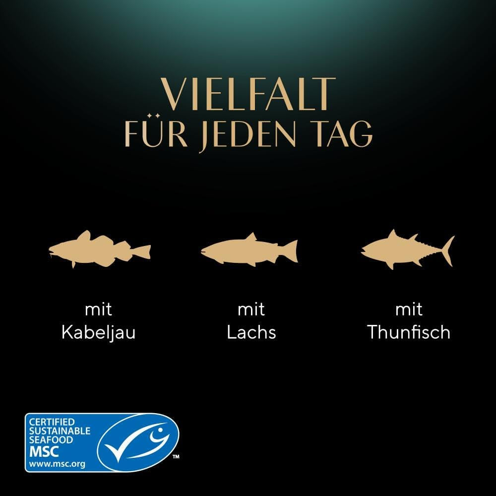 Sheba CATCARE Sachet Wet Fresh & FINE (Poisson) Morceaux en sauce Adulte 50g Multipack Standard