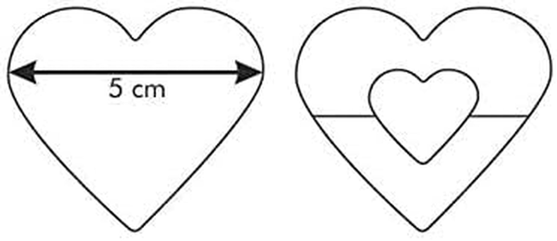 Boîte à biscuits en forme de cœur Tescoma Delicia, 5 cm