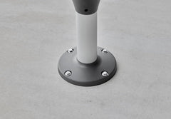 Gardena RollUp M Terrace Hose Box : Boîte résistante aux intempéries avec technologie d'enroulement et tuyau de 20 m pour l'arrosage des jardins en terrasse de taille moyenne, enroulement automatique, blanc (18615-20)