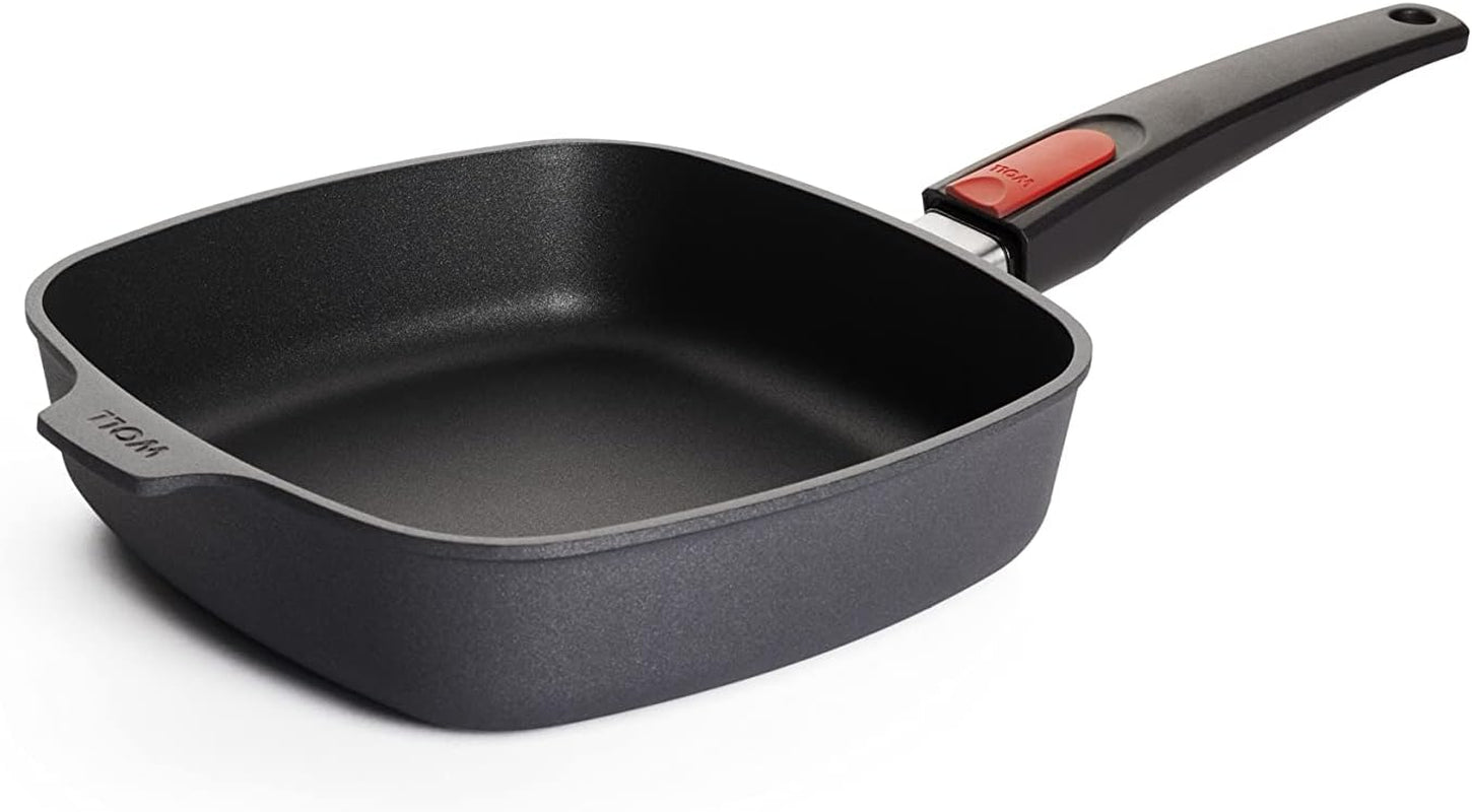 Poêle carrée Woll Diamond Lite, hauteur 6 cm - sans induction Casseroles et poêles Naty Shop 22X22 Cm