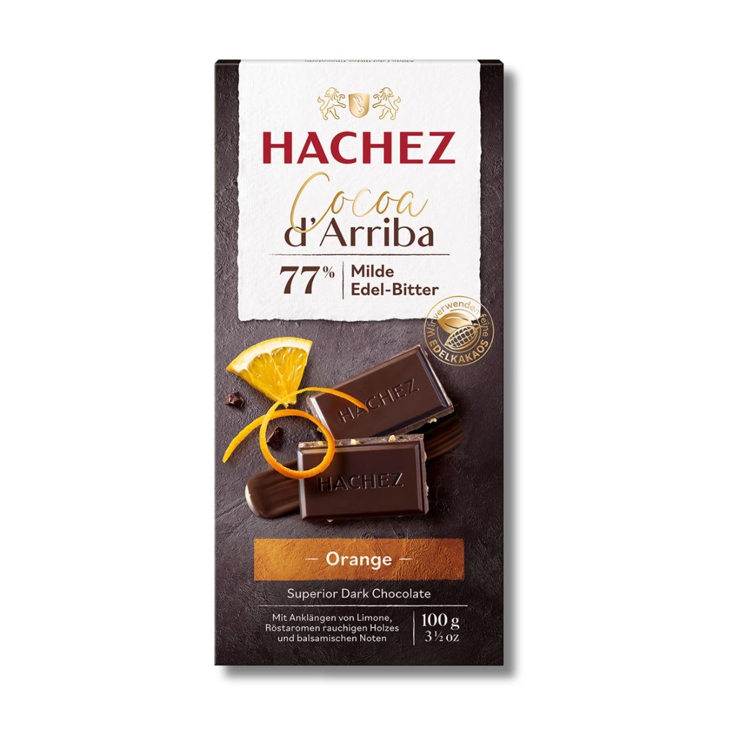 Hachez Cocoa Bar - Barre Cacao d'Arriba Mangue (1x 100 g)