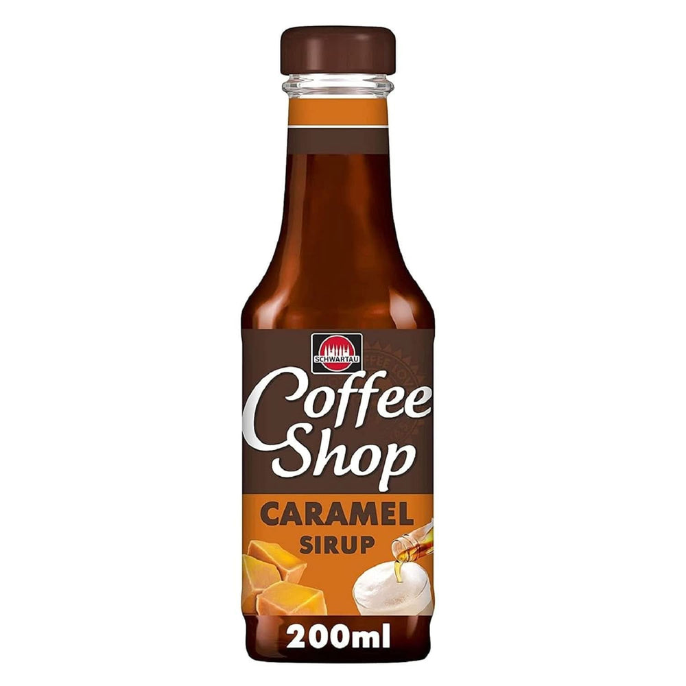 Schwartau Coffee, sirop de cafea pentru rafinarea specialităților de cafea, 200 ml Indulcitori Naty Shop Caramel