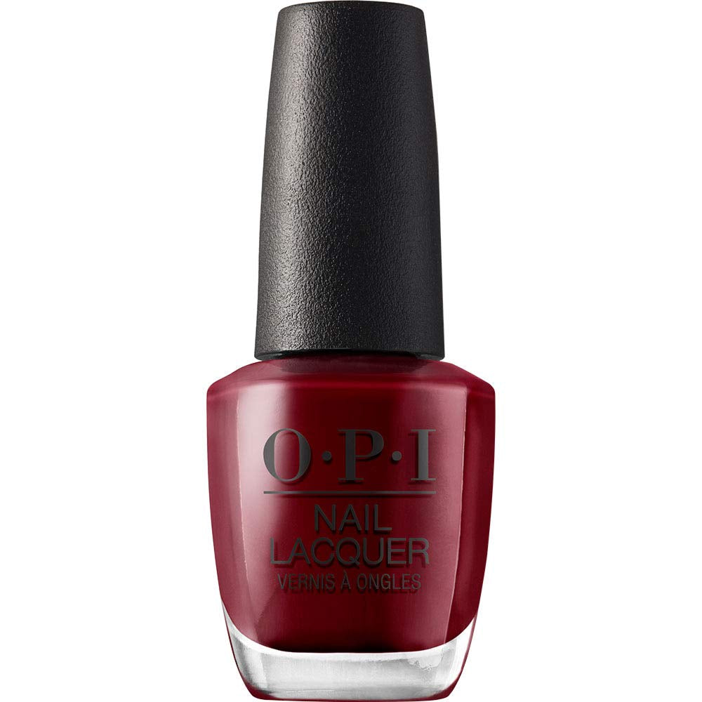 Vernis à ongles OPI dans les tons de rouge et d'orange - Vernis à ongles à séchage rapide, résistant aux éclats et longue tenue - dure jusqu'à 7 jours - avec pinceau ProWide extra-large