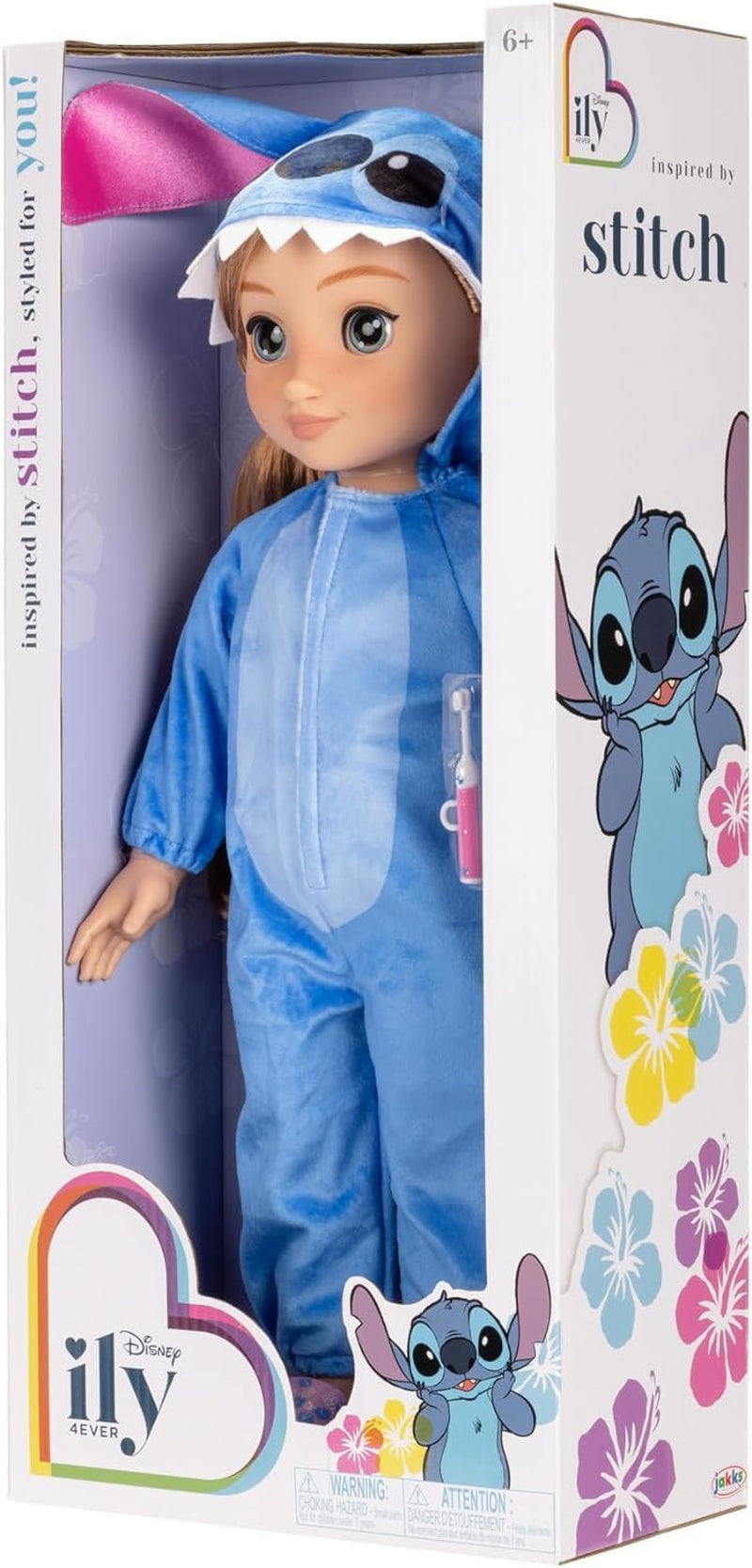 JAKKS Disney ILY 4EVER 45cm Charakterisierte Puppe - Stitch inspiriert, Strawberry Blonde Doll