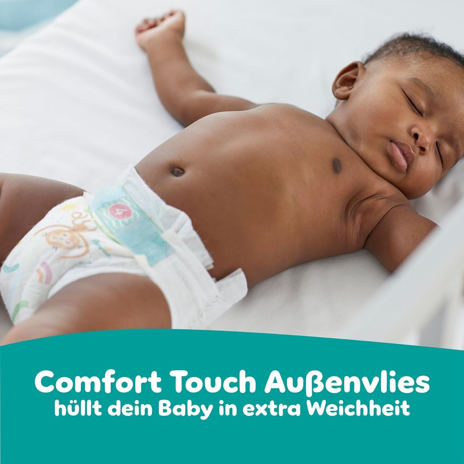Couches Pampers Baby-Dry taille 5, 174 couches, 11 kg - 16 kg, jusqu'à 100 % de protection contre les fuites et confort toute la nuit
