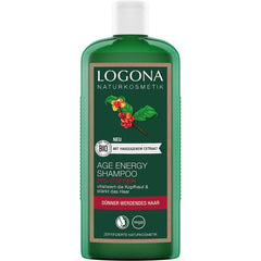 LOGONA Cosmétique Naturelle, Shampoing, formule vegan à la caféine bio, 250 ml Douche et bain Naty Shop 250 ml