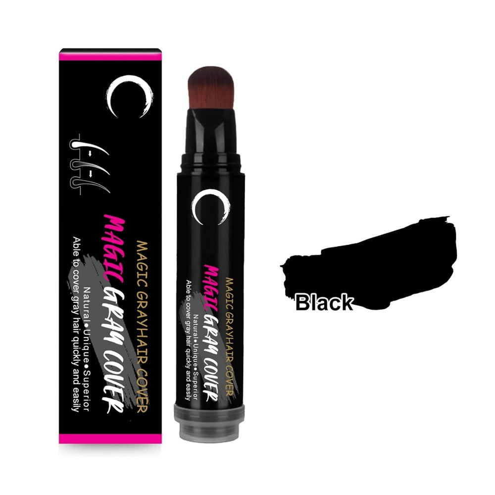 Stylo de teinture pour cheveux jetable brun noir couverture instantanée de racine grise stylo de bâton de crème de couleur de cheveux couverture temporaire rapide teinture pour cheveux blancs Naty Shop