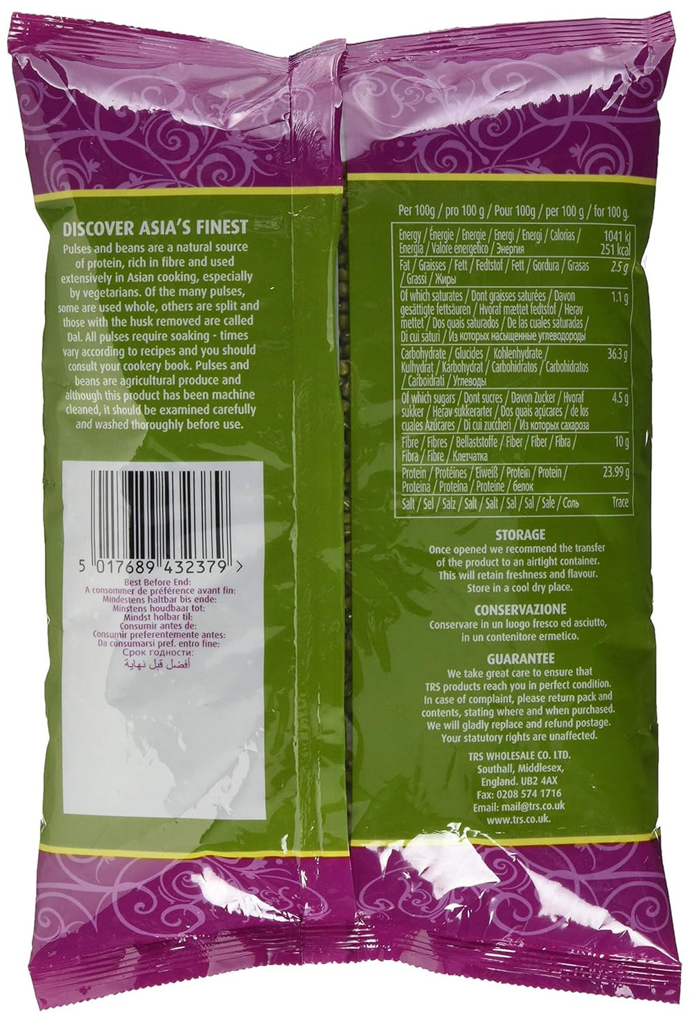 TRS - Haricots mungo - (1 x 1 kg)