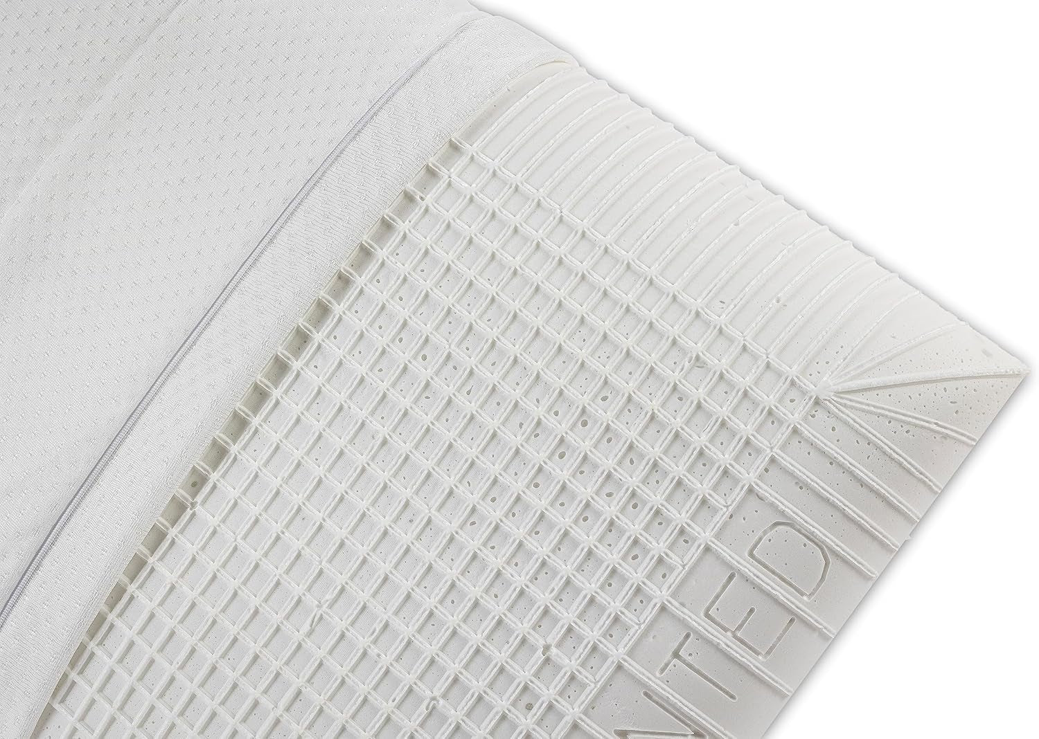 V.I.P. Oreiller Very Important Oreiller à mémoire de forme, blanc, 50 X 80 Oreillers standards Naty Shop