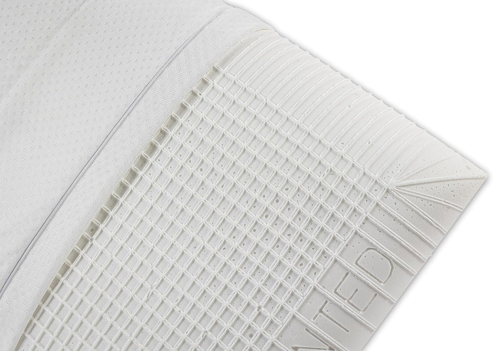 V.I.P. Oreiller Very Important Oreiller à mémoire de forme, blanc, 50 X 80 Oreillers standards Naty Shop