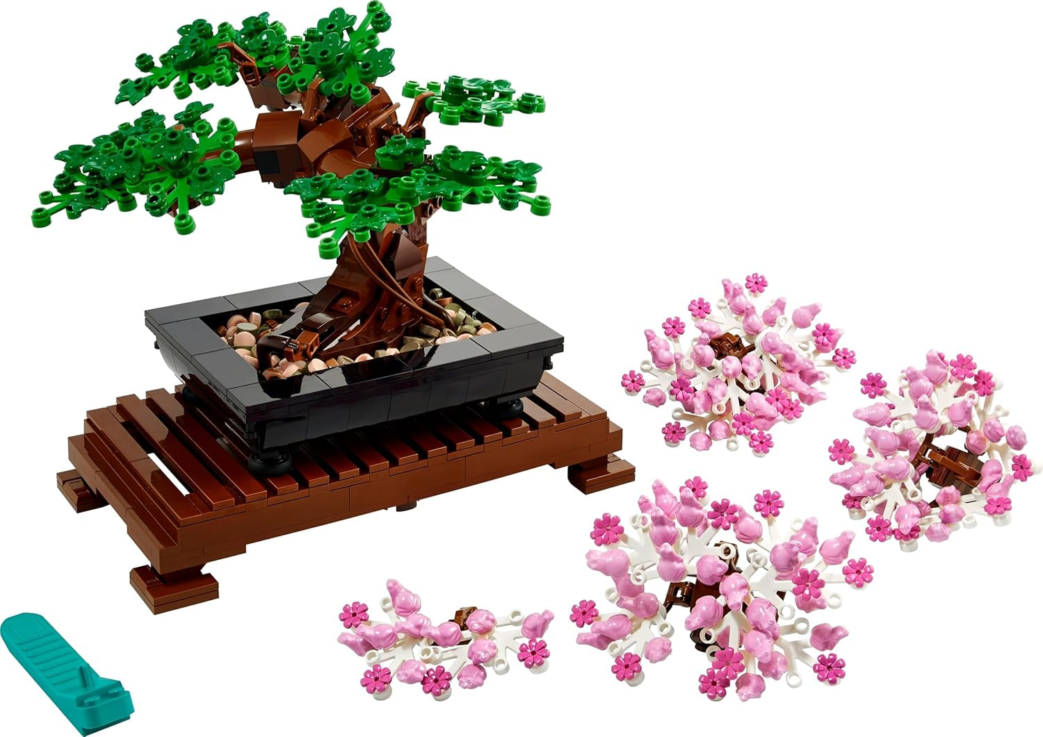 LEGO Botanicals Bonsai Baum Set for Erwachsene - Pflanzen Home Deko Set - DIY Project and entspansende creative Aktivität - Giftidee for Frauen and Männer - Botanik Kollektion 10281