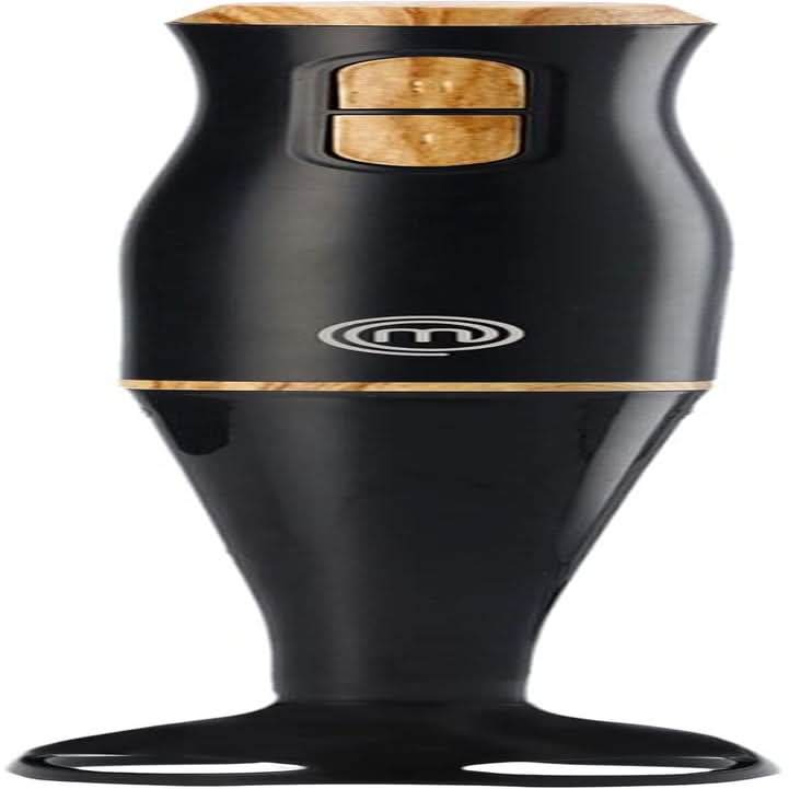 Masterchef Stabmixer, Pürierstab Mit Spritzschutz, Zauberstab Küchengerät, Elektrische Mixstab Hand Blender Mit 2 Speeds, Eintauchfunktion, Spülmaschinenfeste Komponenten, 200W, Schwarz Kitchen Naty Shop Stabmixer (Natürliche)