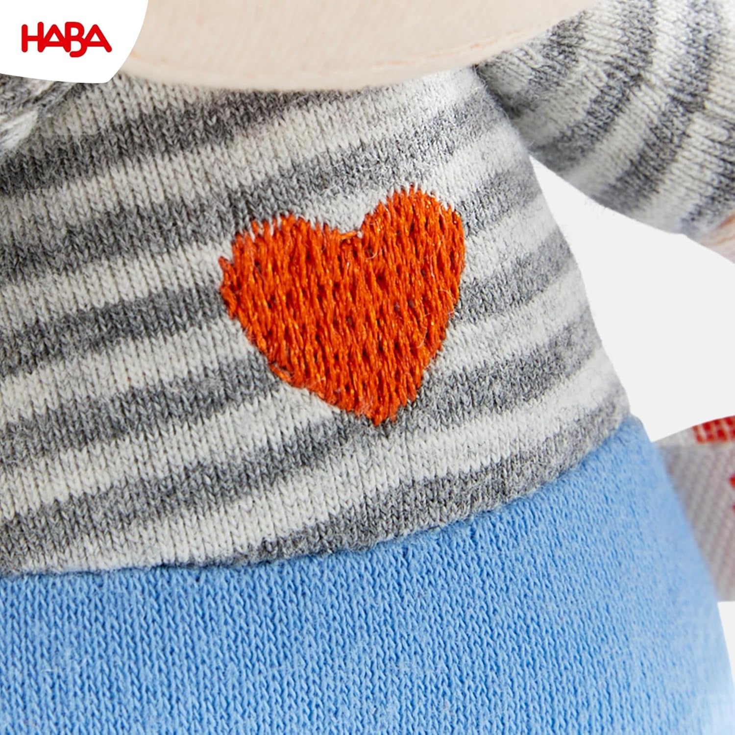 HABA Tapis Ange Gardien - Jolie poupée textile (15 cm), cadeau de bienvenue idéal pour les bébés et les jeunes enfants - Lavable à 30 °C - 2011869001