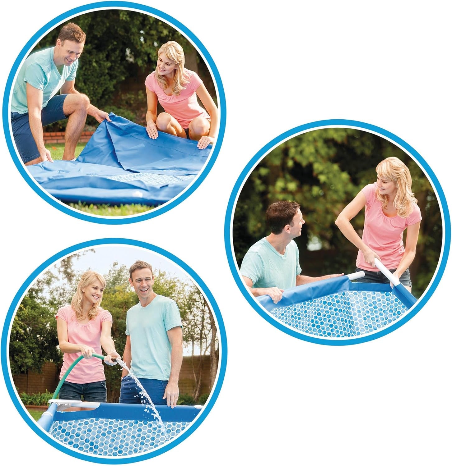 Piscine à ossature métallique Intex 2,4 mx 51 cm