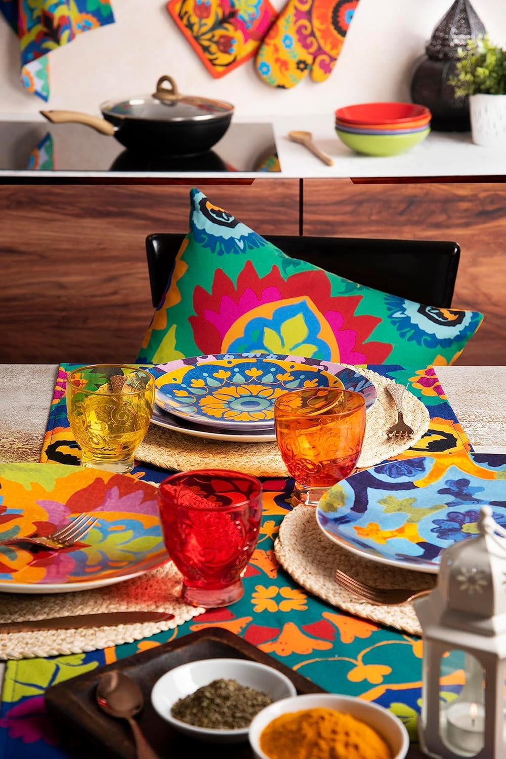 Service de table Excelsa New Delhi, 18 pièces, porcelaine