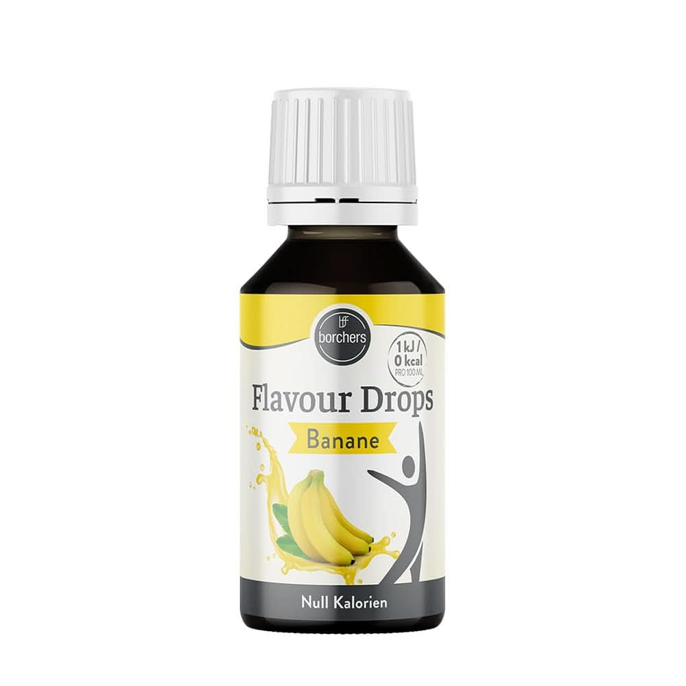Gouttes aromatisées Borchers, Banane, 30 millilitres Arômes Naty Shop
