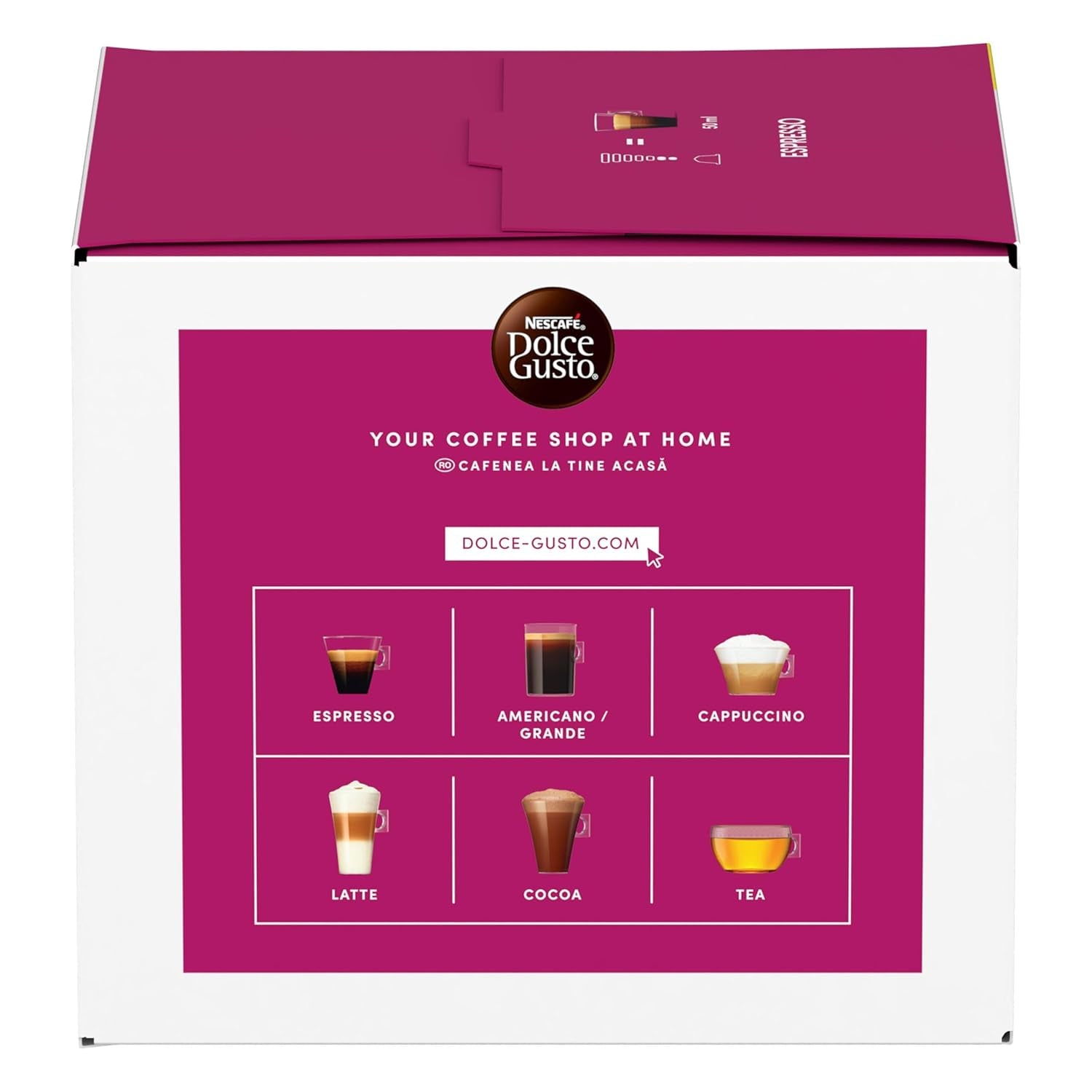 NESCAFÉ DOLCE GUSTO Espresso Kaffeekapseln 3er Vorratspack (3 x 30 Kapseln)