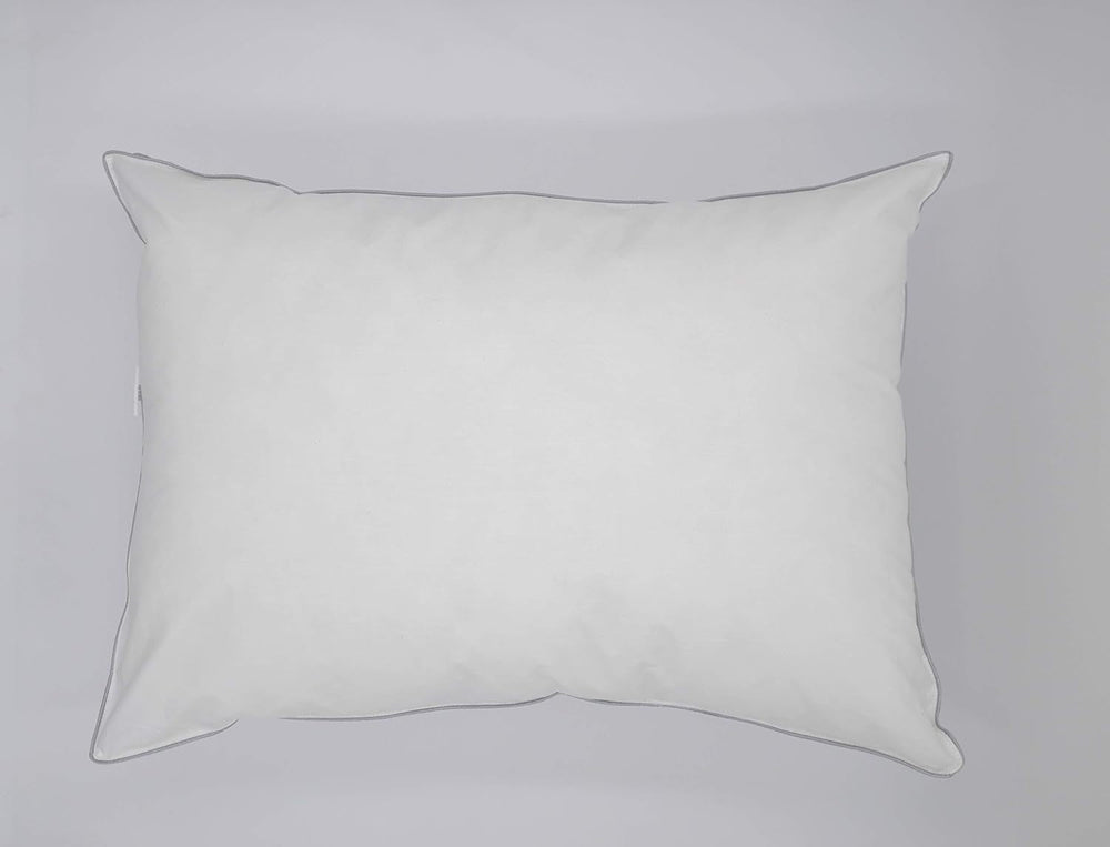 Oreiller, Coton, Percale, 50 X 70 cm, Finition Fine, Confort, Percale, 100% Coton, Haute Qualité, Doux, Fabriqué en France, Blanc 73130220 Naty Shop Oreillers Standard
