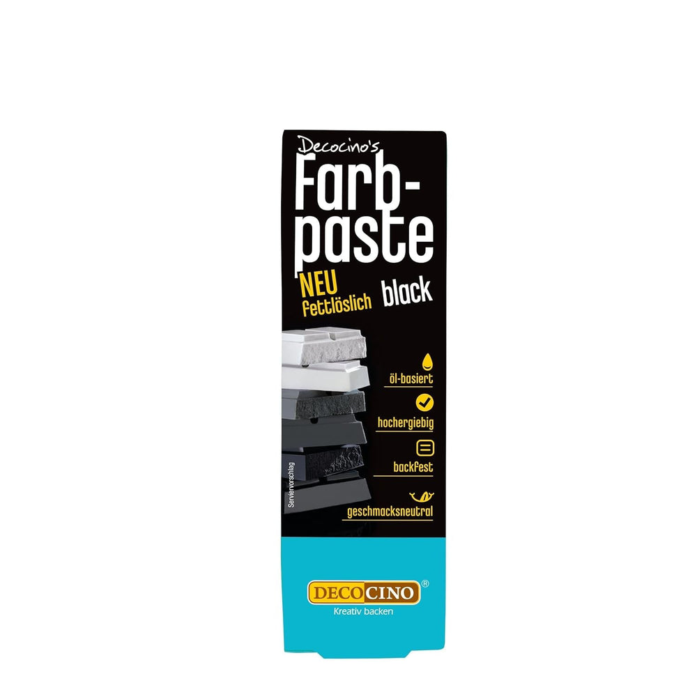 DECOCINO Pâte colorante liposoluble jaune - 15 g - Colorant alimentaire à base d'huile, idéal pour colorer le chocolat, la crème au beurre, le fondant ou la pâte à biscuits