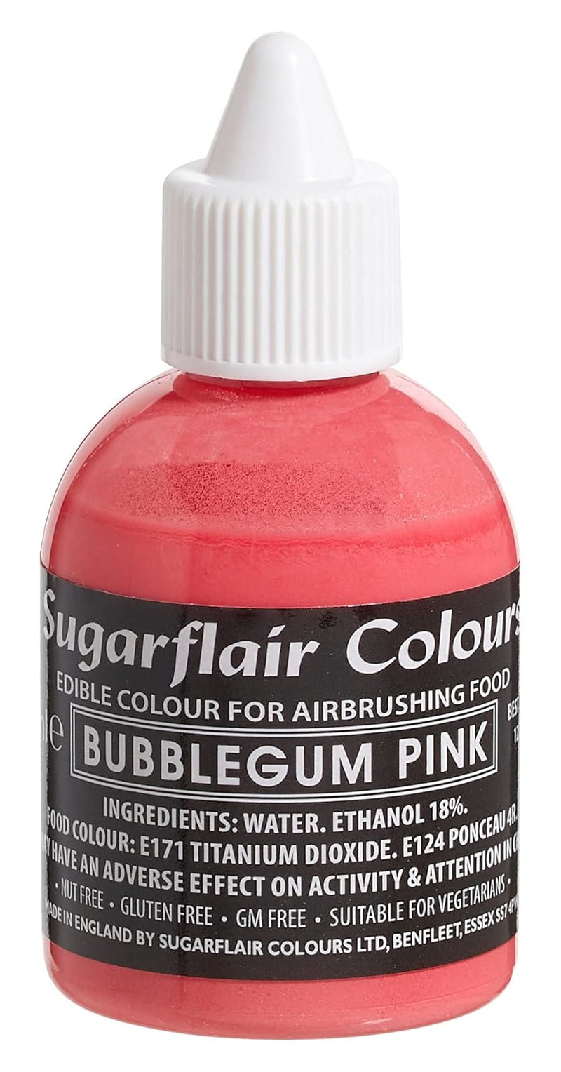Colorant alimentar Sugarflair, roșu intens - Colorant alimentar lichid comestibil, colorant aerograf pentru torturi, brioșe, glazură și decorațiuni pentru torturi - 60 ml