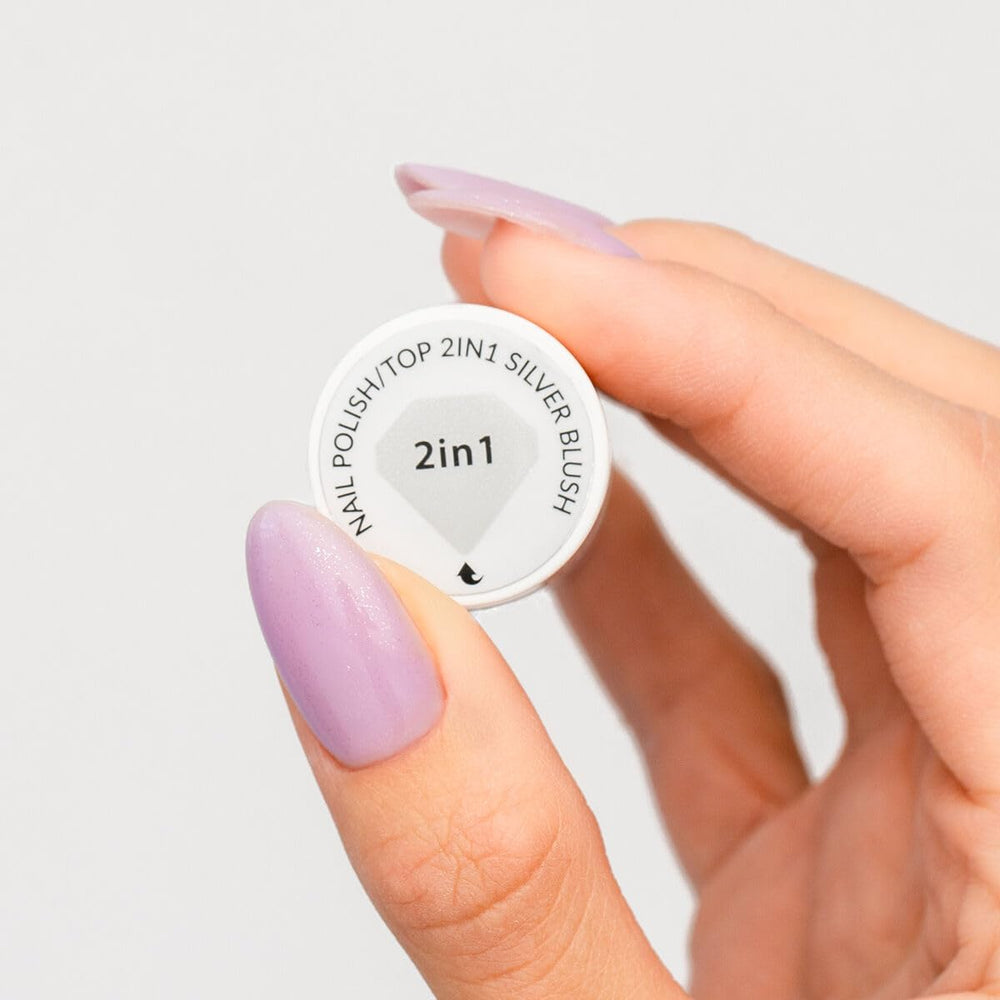 Vernis à ongles Semilac Top Classic SILVER BLUSH 7 ml