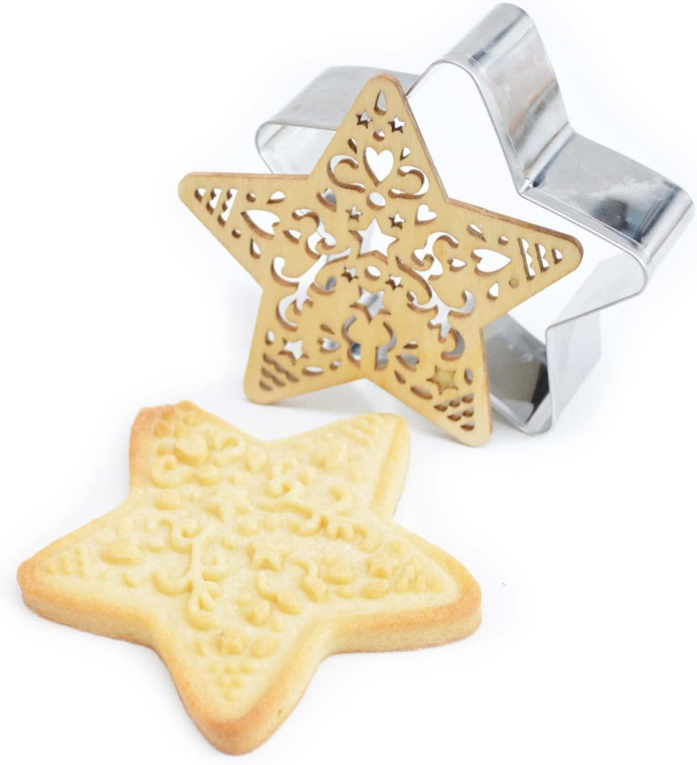 ScrapCooking - Emporte-pièces et emporte-pièce en inox - Accessoires de pâtisserie sablés - 2090, Argent