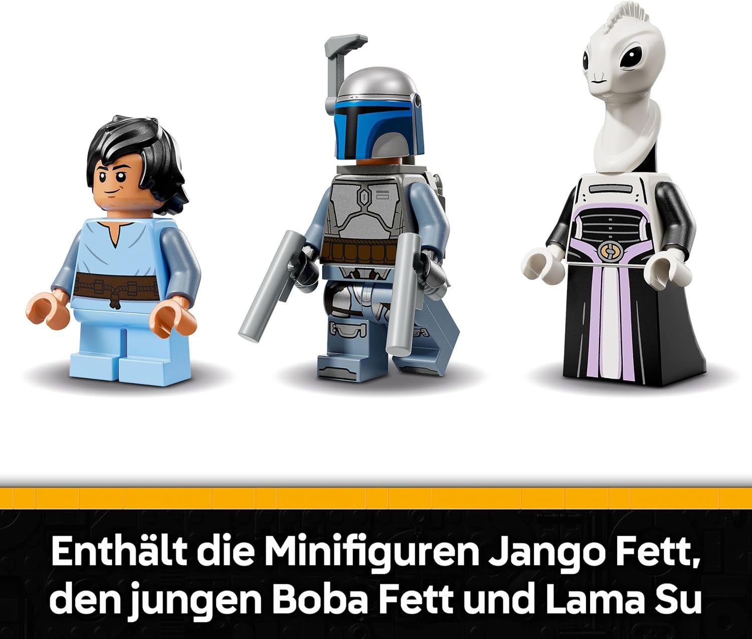 LEGO Star Wars : Angriff der Klonkrieger Le Sternenschiff de Jango Fett - Jeu pour les jeunes et les filles à partir de 9 ans - Figurines de rechange - Décoration créative DIY - Idées cadeaux pour les enfants - 75433