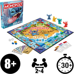 Jeu de société Monopoly Disney Stitch Edition - Version allemande