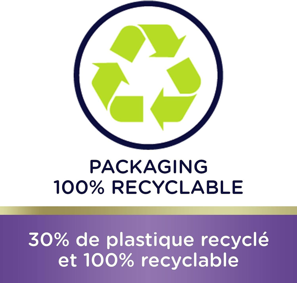 Papier toilette rembourré (12 paquets de 7 rouleaux) - doux et confortable - respectueux de l'environnement - durable