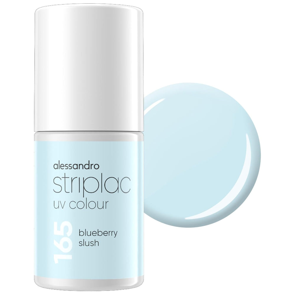 Vernis à ongles UV Alessandro Striplac Lavender Lemonade – Délicat et longue durée – S'enlève facilement grâce à la technologie de retrait – Vegan et cruelty-free – 8 ml