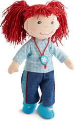 HABA 306518 - Kleiderset Jeans, Zubehör für Puppen ab 1,5 Jahren