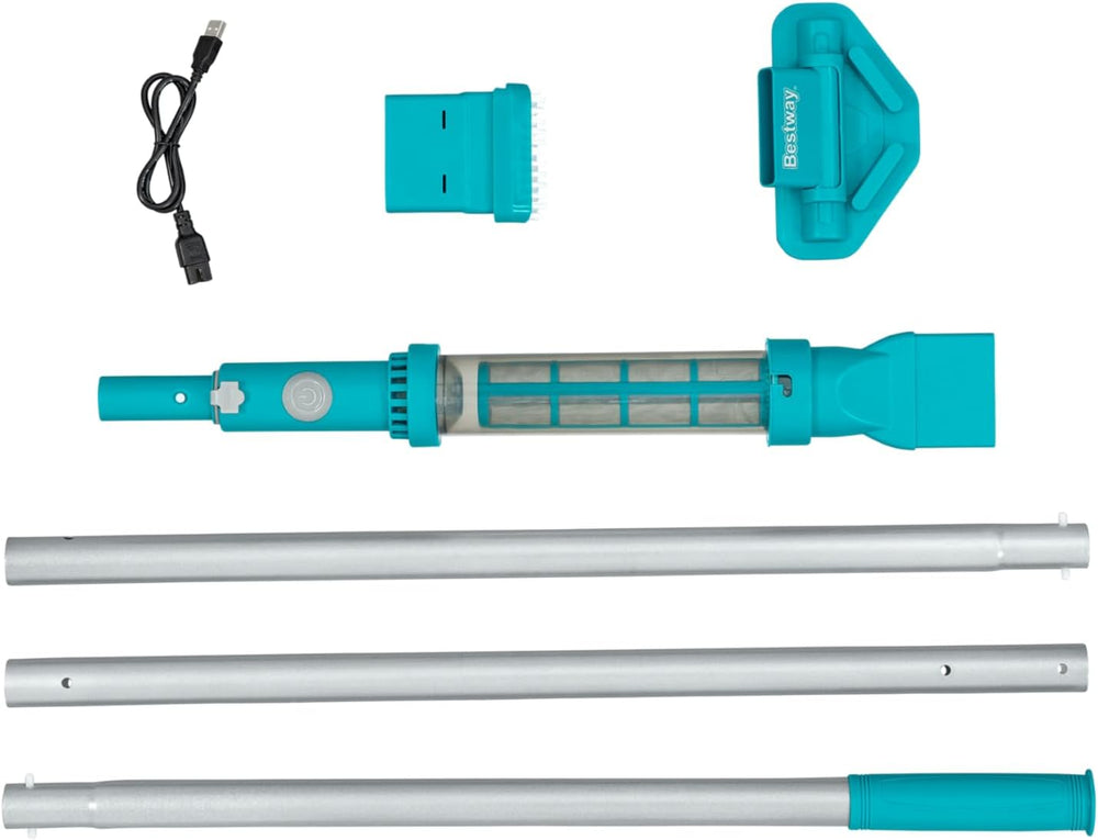 Aspirateur de piscine à batterie Bestway AquaSurge 251 cm