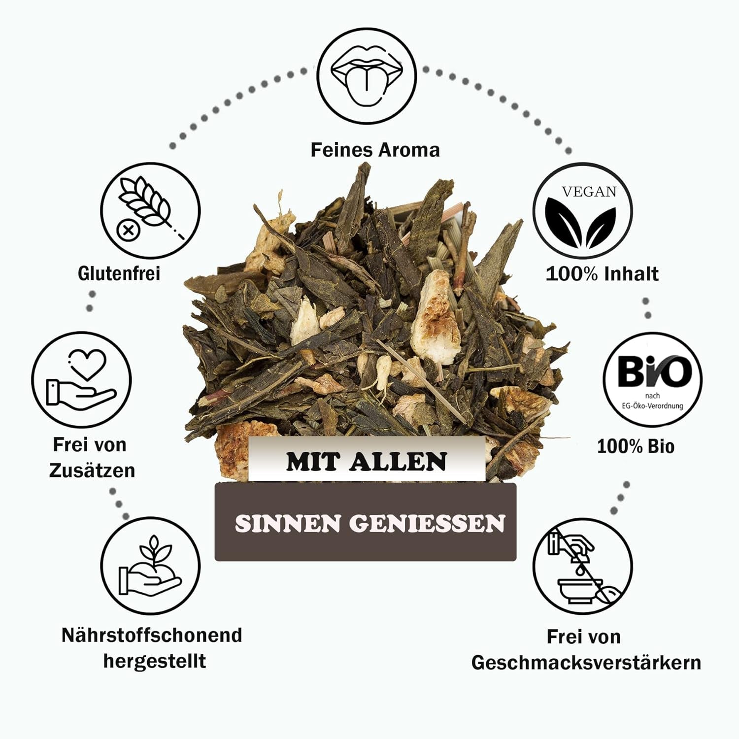 YC Yang Chai Sencha Ceai verde BIO 250G - Ceai japonez vrac cu aromă de bergamotă - Ceai verde japonez original „Sencha Dynasty” din culturi ecologice controlate