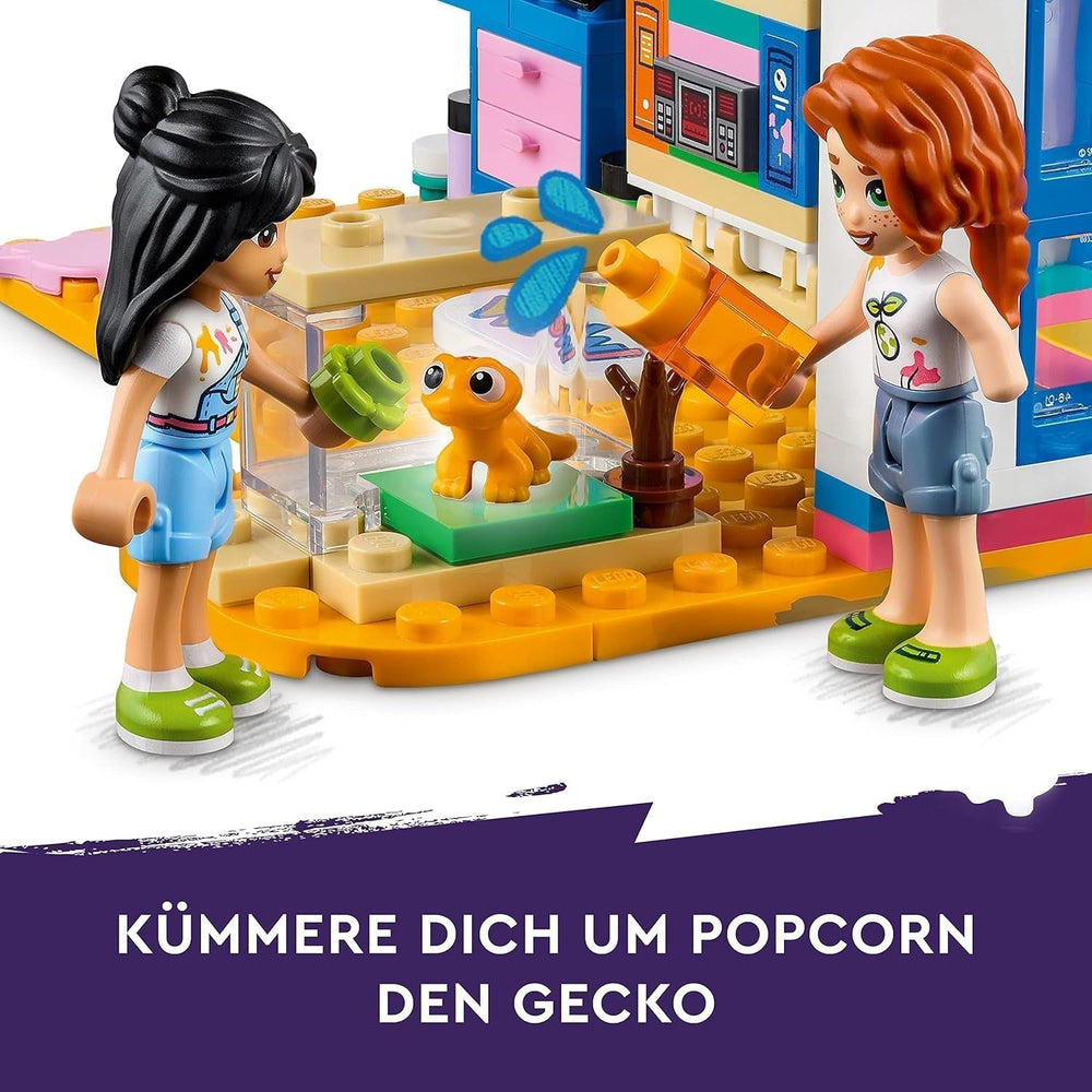 LEGO 41739 Friends La chambre de Liann, mini jouet à thème artistique, petit cadeau de collection avec mini poupées Liann, Autumn et Pet, séries 2023 Besuche den LEGO-Store