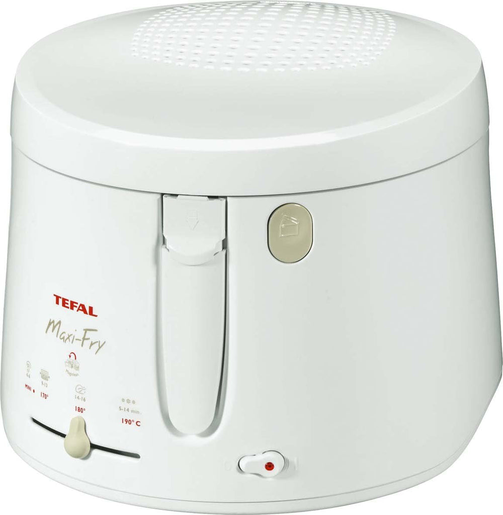 Friteuse Tefal Maxi Fry, technologie Cool Wall, 1,2 Kg, thermostat réglable électroménager Naty Shop blanc
