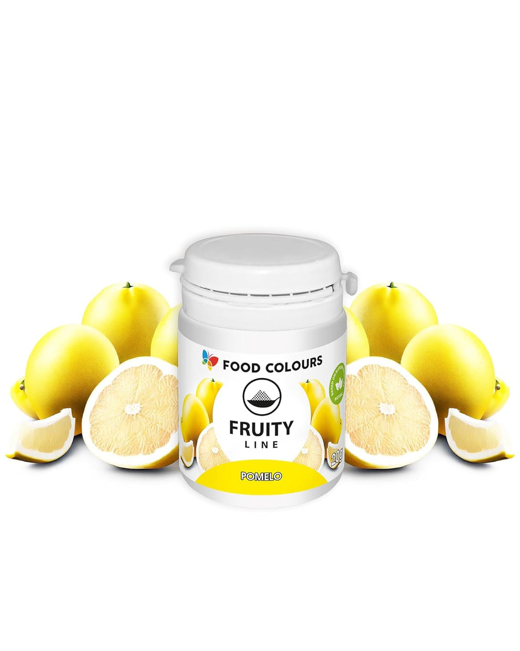 Coloranți alimentari pudră colorant natural Fruity Line BLUEBERRY 20G pudră colorantă naturală pentru creme glazură burete aluat sub formă de pudră colorant alimentar pentru băuturi jeleuri