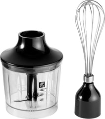 ZWILLING Zubehör-Set Für Standmixer, 2-Teilig: Zerkleinerer-Aufsatz U. Schneebesen-Aufsatz, Edelstahl/Schwarz Robots culinaires et mixeurs Naty Shop