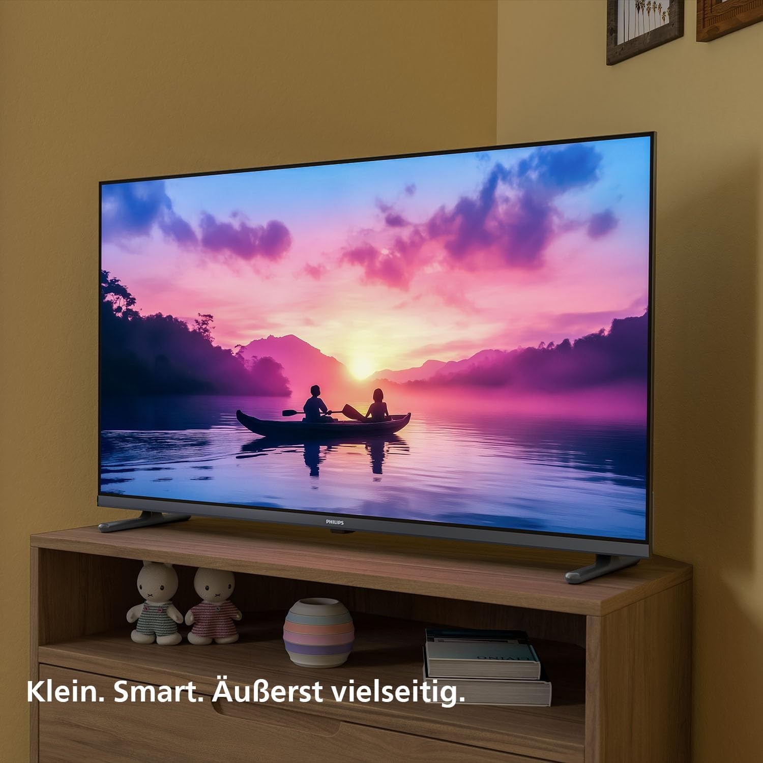 Televizor inteligent LED Philips 32PFS6000 2K HD - ecran de 32 de inci cu Pixel Plus, platformă Titan OS și sunet Dolby Digital - Funcționează cu Alexa și Google Assistant