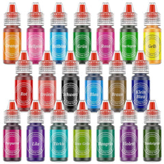 Colorant alimentaire liposoluble 20 couleurs colorant alimentaire à base d'huile pour chocolat colorant alimentaire à l'huile colorant alimentaire hautement concentré fondant macarons crème aux œufs de Pâques biscuits de Pâques beignets