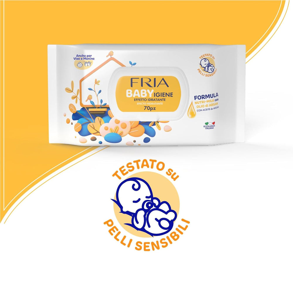 70 x lingettes humides